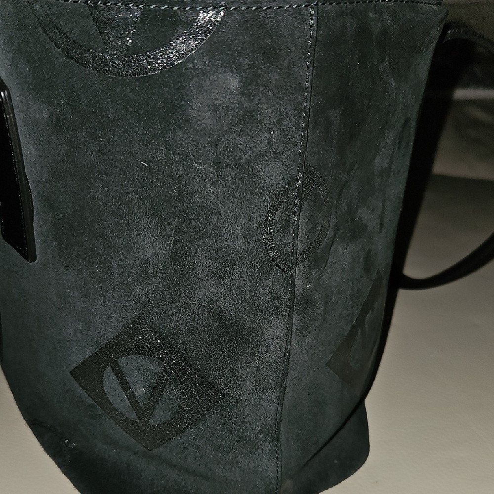 Mario Valentino Black Tote Bag - Picture 4 of 12